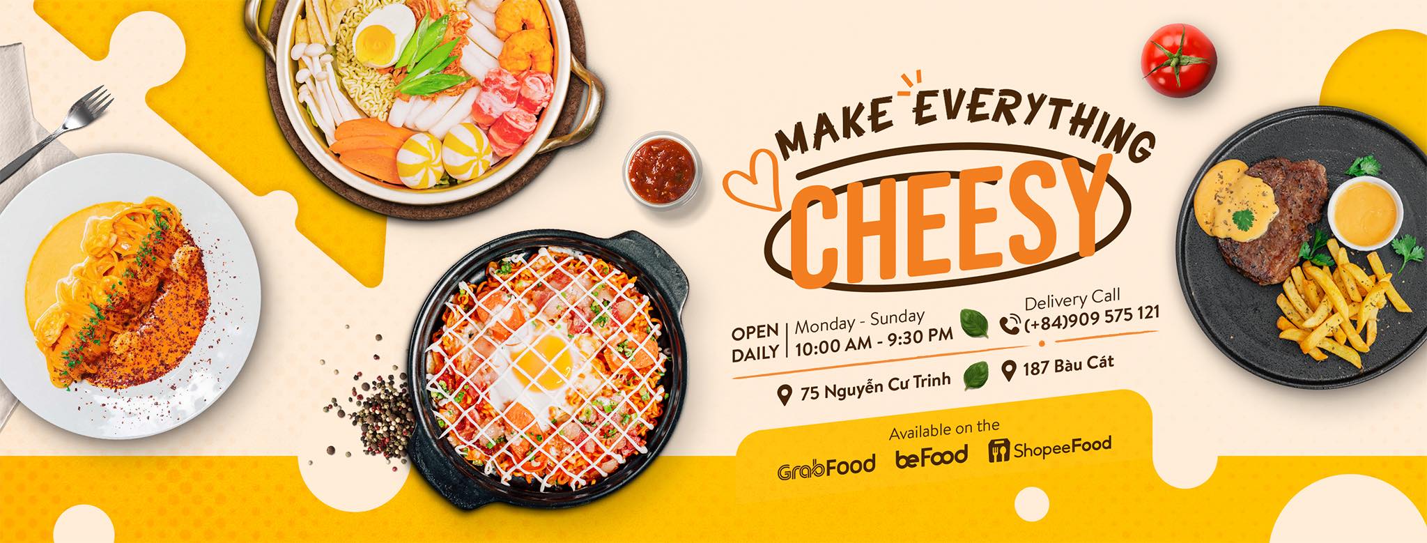 Hẻm Fast Food - Banner món Hàn ngon nhức nách